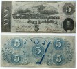 USA 5 dollr 1863