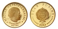 Semmelweis 100 Forint 1968