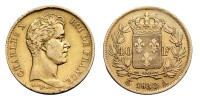 X.Kroly 1824-1830 40 Frank 1830