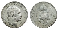 Ferenc Jzsef 1848-1916 Forint 1889 KB